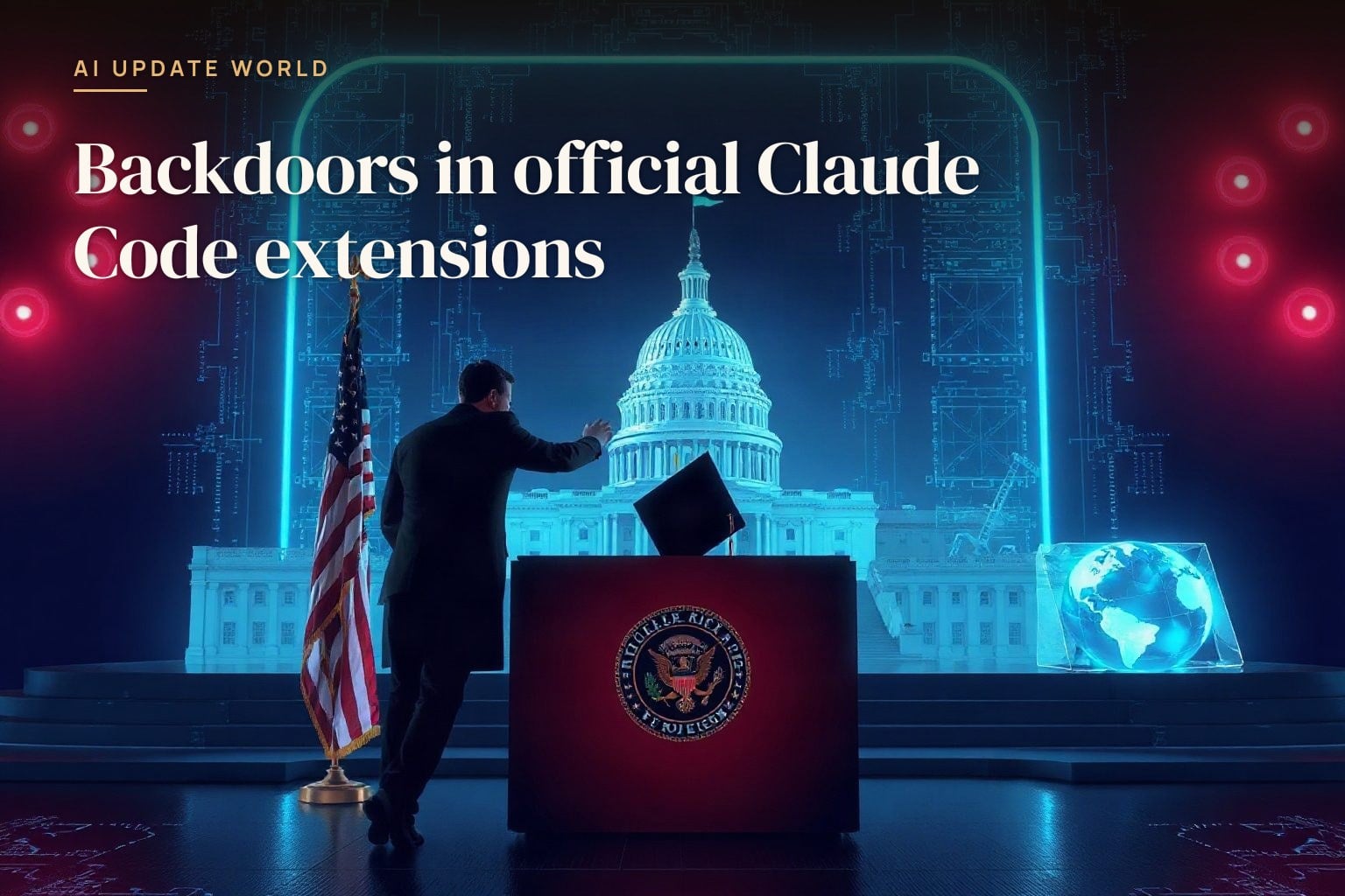 Security researchers surfaced potential backdoors in official Claude Code extensions
