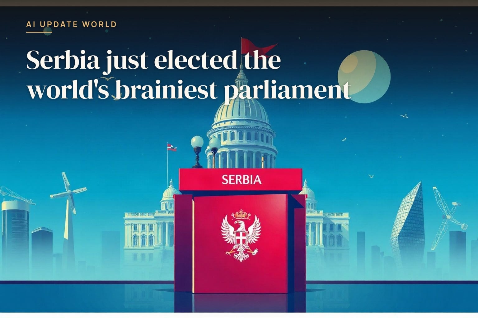 Serbia's new parliament is being discussed as unusually high in average IQ