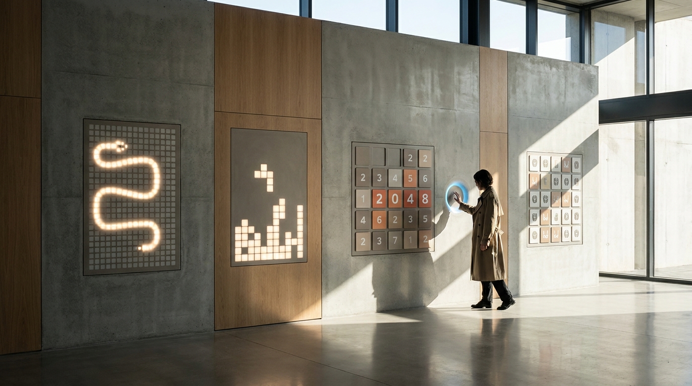 Play Snake, Tetris, 2048 and Memory Match on Yesodi | Yesodi