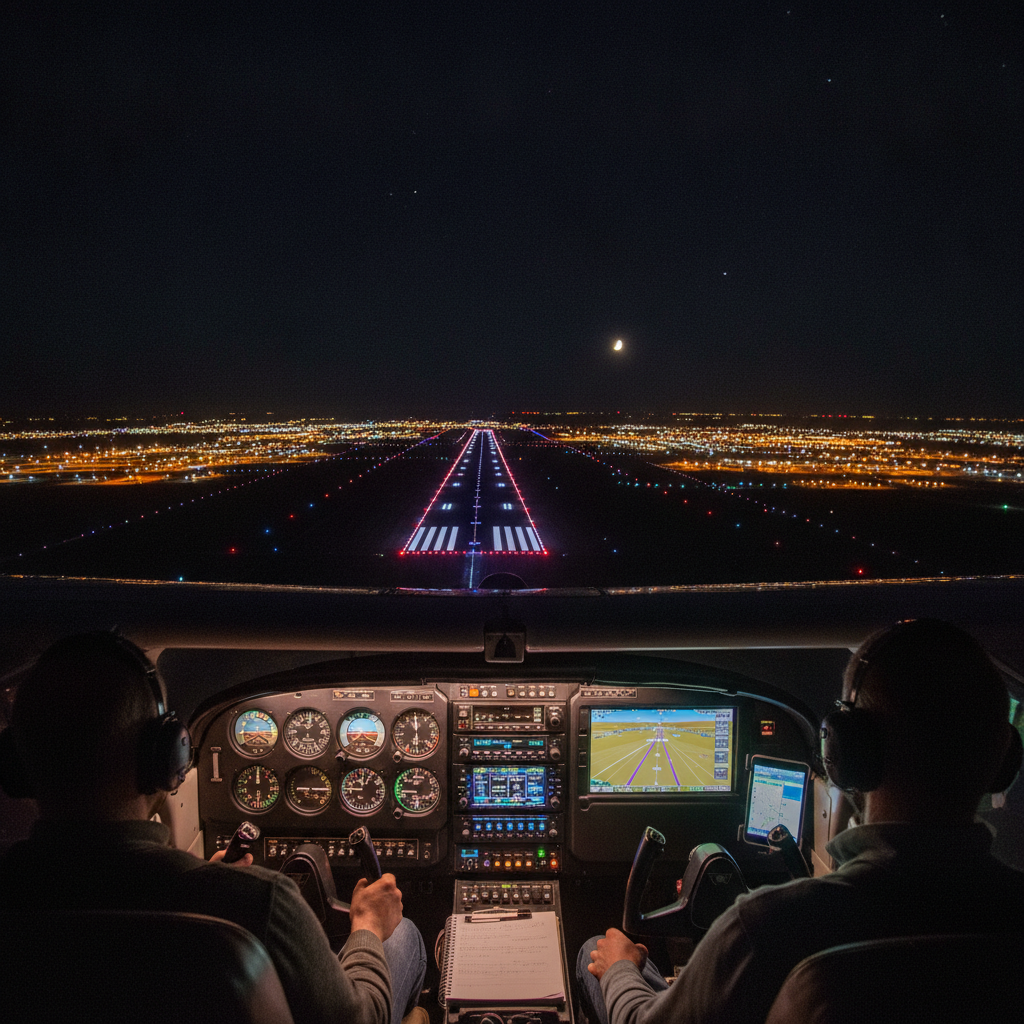 Night VFR Flying: Rules, Preparation, and Safety