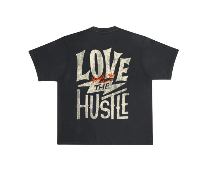 Love the Hustle Tee · MATERIAL: 100% Cotton FABRIC WEIGHT… | Donald Dias on YESODI