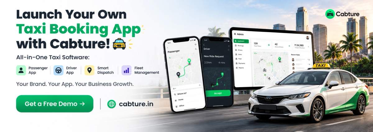 Cabture | Taxi Booking Software | Jamaica