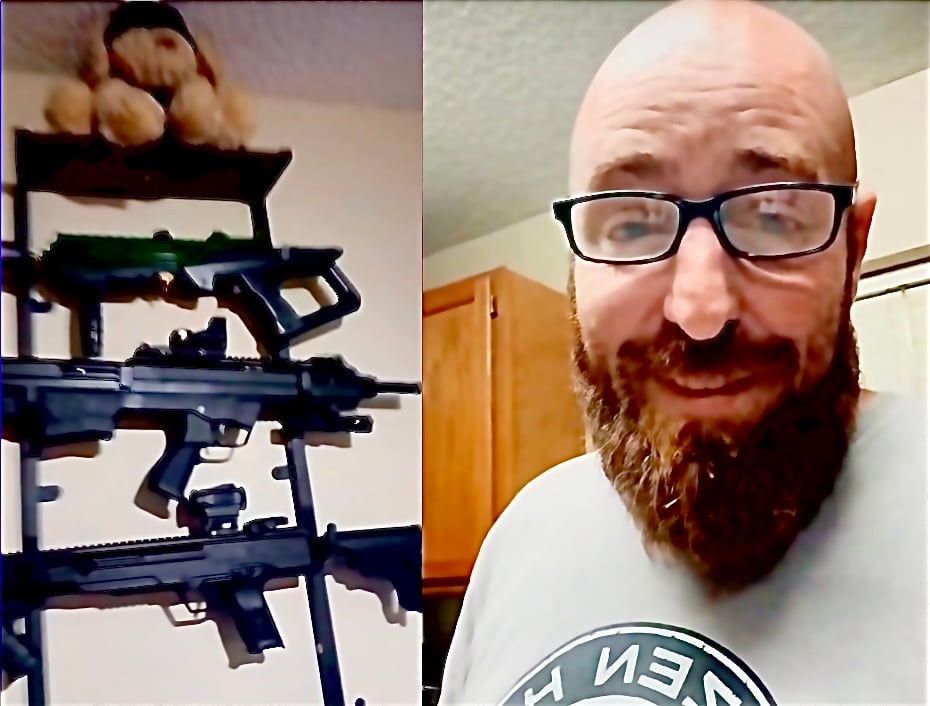 A Florida man posts a video in which he threatens to kill Jews
