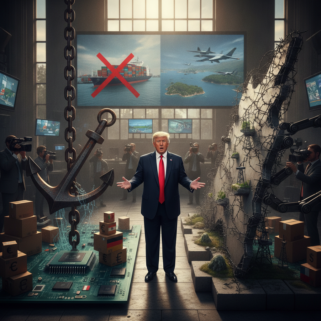 Trump weaponizes trade and territorial claims simultaneously