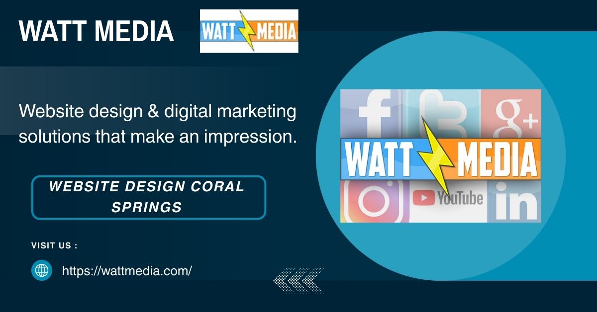 Watt Media | Web Design, Social Media & SEO | Coral Springs